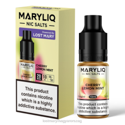 LOST MARY maryliq nic sók - 10 ml - cseresznye citrom menta Lost Mary Ízek 8X66203