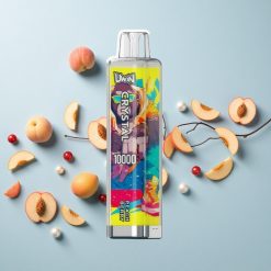 UWIN Crystal 10000 Puffs Őszibarack-Bogyó 18ml Hungary wholesalers
