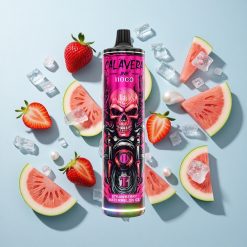 JNR Calavera 11000 Puffs Eper Görögdinnye Jég 21ml E-Liquid Kapacitás Hungary wholesalers