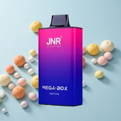 JNR Mega Box 25000 Puffs Egyszerhasználatos E-cigaretta Skittle (áfonya) Hungary wholesalers