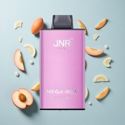 JNR Mega Box 25000 Puffs Eldobható E-cigaretta Puffs Őszibarack Hungary wholesalers