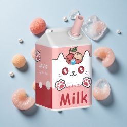 LAVIE Milk 7000 Puffs Lychee Jég Hungary wholesalers