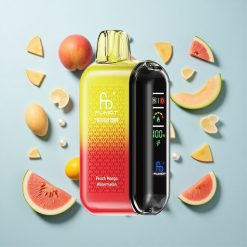 Fumot Tornado 20000 Puffs Kettős Hálós Tekercselés Őszibarack Mango Görögdinnye Hungary wholesalers