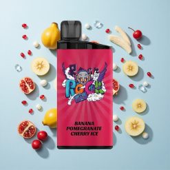 IGET Bar 3500 Puffs Banán Gránátalma Cseresznye Jég 1400 mAh Hungary wholesalers