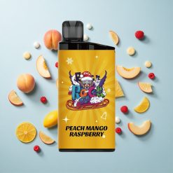 IGET Bar 3500 Puffs Barack Málna Málna Peach Mango Raspberry 1400 mAh Hungary wholesalers