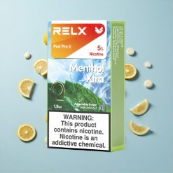 RELX Pod Pro 2 600 Puffs Mentol Xtra Hungary wholesalers