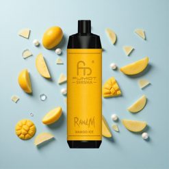 RandM Fumot Shisha 10000 Puffs Mango Jég Hungary wholesalers