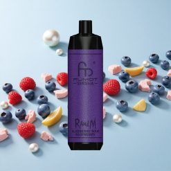 RandM Fumot Shisha 10000 Puffs Meggy Savanyú Málna LED Kijelző Hungary wholesalers