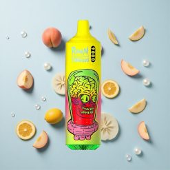 RandM Fumot Tornado 9000 Puffs Nyári Barack Jég (Mesh Tekercs) Hungary wholesalers