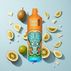 RandM Fumot Tornado 9000 Puffs Sárgadinnye Málna Guava 850 mAh Tölthető Hungary wholesalers